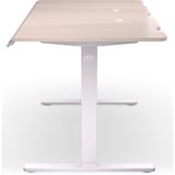 ENDORFY Atlas L Electric, Gaming-Tisch hellbeige/weiß