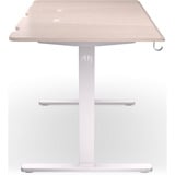 ENDORFY Atlas L Electric, Gaming-Tisch hellbeige/weiß