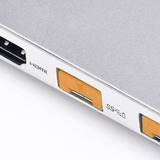 SMARTKEEPER ESSENTIAL USB-A Port Lock (UL03), Einsteckschloss Farbcode Orange, 100 Stück