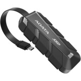 ADATA SC740 External SSD 2 TB, Externe SSD schwarz/schwarz, USB-C 3.2 Gen 2 (10 Gbit/s)