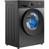 Bomann WA 7188 titan, Waschmaschine titan/schwarz