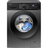 Bomann WA 7188 titan, Waschmaschine titan/schwarz