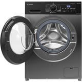 Bomann WA 7188 titan, Waschmaschine titan/schwarz