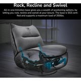 Cougar Gaming Sofa Overlord NEO, Gaming-Stuhl grau/dunkelgrau