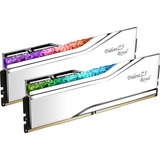 G.Skill DIMM 32 GB DDR5-6000, Arbeitsspeicher silber, F5-6000J2836G16GX2-TR5S, Trident Z5 Royal RGB Silver, INTEL XMP