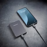 Intenso Magnetic Wireless Powerbank MW5000 Grey grau, 5.000 mAh, MagSafe, PD