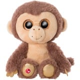 NICI Glubschis Schlenker Affe Hobson, Kuscheltier braun/beige,  Safari, 15 cm