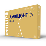 Philips 65OLED761/12, OLED-Fernseher 164 cm (65 Zoll), schwarz, UltraHD/4K, Ambilight 3-seitig, 120Hz Panel