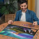 Ravensburger Puzzle Power of Nature - Nordlichter über Kirkjufell 1000 Teile