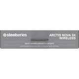 SteelSeries Arctis Nova 3X Wireless Aqua, Gaming-Headset hellblau, Für Xbox, Bluetooth, WiFi, Mobile App Control