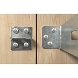 fischer Spanplattenschraube ClassicFast II 4,5x50 Senkkopf TX 500 Stück, mit Vollgewinde, verzinkt