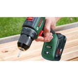 Bosch Heimwerken & Garten Akku-Schlagbohrschrauber UniversalImpact 18V-60 + SET grün/schwarz, 2x Li-Ionen Akku 2,0Ah, Koffer + 51-teiliges Zubehör, POWER FOR ALL ALLIANCE