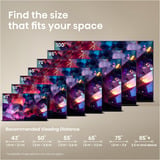 Hisense 85E7S PRO Hi-QLED-Fernseher 215 cm (85 Zoll), schwarz/dunkelgrau, UltraHD/4K, Free-Sync-Premium, 144Hz Panel