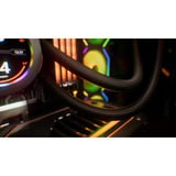 Krux HydroGlance 360 LCD, Wasserkühlung schwarz