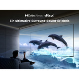 TCL 43T6C , QLED-Fernseher 108 cm (42.5 Zoll), schwarz, UltraHD/4K, Triple Tuner, Fire TV