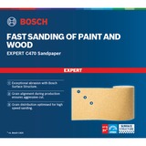 Bosch Professional Expert C470 Schleifblatt, 93mm, K400 50 Meter Rolle, für Schwingschleifer, zum Handschleifen