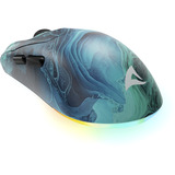 Sharkoon SKILLER SGM25W Ocean  , Gaming-Maus türkis/blau