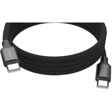 Ansmann Magnetisches USB Typ-C Ladekabel schwarz, USB-C