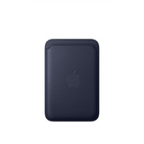 Apple Feingewebe Wallet mit MagSafe, Handyhülle dunkelblau, iPhone
