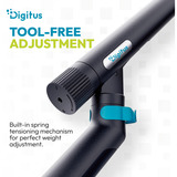 Digitus Single Design Monitorhalterung, 35", 10 kg schwarz