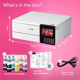 Epson EcoTank ET-8500, Multifunktionsdrucker grau/schwarz, USB, WLAN, Scan, Kopie, Duplex (Druck)