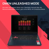 OMEN Omen 16-ap1099ng, Gaming-Notebook schwarz, AMD Ryzen 9 8940HX, NVIDIA GeForce RTX 5070, 24 GB DDR5, 1 TB (1 TB SSD), VALORANT Limited Edition, Windows 11 Home