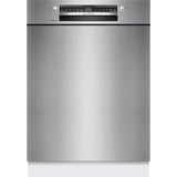 Bosch SMU4ETS08E Serie 4, Spülmaschine edelstahl (gebürstet), 60 cm, Home Connect