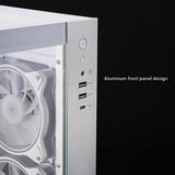 Chieftec Visio GM-30W-TG-OP, Tower-Gehäuse weiß, Tempered Glass x 2