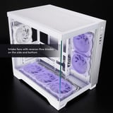 Chieftec Visio GM-30W-TG-OP, Tower-Gehäuse weiß, Tempered Glass x 2