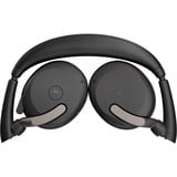 Jabra Evolve2 65 Flex Duo, Headset schwarz, Stereo, Microsoft Teams, USB-A, Link380a