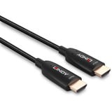 Lindy Fibre Optic Hybrid HDMI 2.1 8K60 Kabel schwarz, 30 Meter, AOC-Kabel
