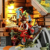 Lumibricks Berghütte , Konstruktionsspielzeug 