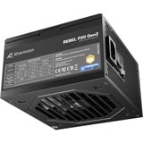 Sharkoon Rebel P20 Gen2 750, PC-Netzteil schwarz, 1x 12 Pin High Power Anschluss, 3x PCIe, Kabelmanagement, 750 Watt