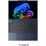 Lenovo ThinkPad T14s G7 (21YU008HGE), Notebook blau, Intel® Core™ Ultra 7 355, Intel® Graphics, 32 GB LPDDR5X, 512 GB (512 GB SSD), Windows 11 Pro