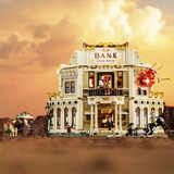 Lumibricks Western Bank Heist, Konstruktionsspielzeug 