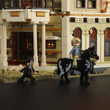 Lumibricks Western Bank Heist, Konstruktionsspielzeug 