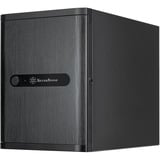 SilverStone SST-CS240, Tower-Gehäuse schwarz, NAS-Gehäuse
