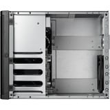 SilverStone SST-CS240, Tower-Gehäuse schwarz, NAS-Gehäuse