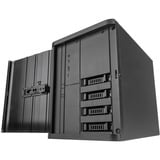 SilverStone SST-CS240, Tower-Gehäuse schwarz, NAS-Gehäuse