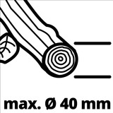 EINHELL Elektro-Leisehäcksler GC-RS 2540 rot/schwarz, 2.000 Watt