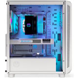 ENDORFY ARX 500 ARGB White, Tower-Gehäuse weiß, Tempered Glass