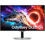 Samsung Odeyssey OLED G8 S32HG800SUX, Gaming-Monitor 80.3 cm (32 Zoll), silber, UltraHD/4K, DP, HDMI, USB-C, USB-Hub, 240Hz Panel