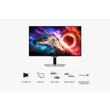 Samsung Odeyssey OLED G8 S32HG800SUX, Gaming-Monitor 80.3 cm (32 Zoll), silber, UltraHD/4K, DP, HDMI, USB-C, USB-Hub, 240Hz Panel