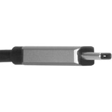 Targus Universal USB-C DV4K, Dockingstation silber, 100 W, USB-C, HDMI, 4K