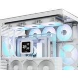 APNX V2-F-WT-v1, Tower-Gehäuse weiß, Tempered Glass x 3