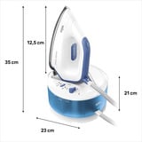 Braun CareStyle Compact IS 2143, Dampfbügelstation weiß/blau