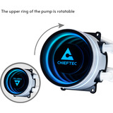 Chieftec ICEBERG 360 RGB-W, Wasserkühlung weiß