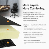 Cougar Gaming/Office-Stuhl Speeder NEO, Gaming-Stuhl schwarz