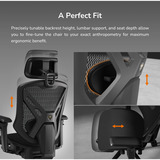 Cougar Gaming/Office-Stuhl Speeder NEO, Gaming-Stuhl schwarz