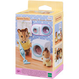 EPOCH Sylvanian Families - Waschmaschine & Staubsauger, Konstruktionsspielzeug 